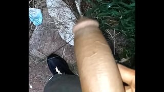 12Inch BBC Peeing In Public Mandingo