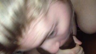 19 Y/O Interracial BBC Blowjob