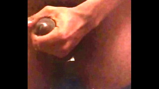 Big Black Cock Jerk And Cum