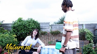 Big Round Ass Milf Fucked In The Backyard By BBC