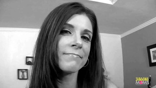 Brunette Milf With Small Tits Gets Her Hairy Pussy Drilled By A BBC