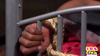 Cfnm Ir Amateur Femdom Slut Sucks BBC Of Bondage Guy
