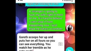 Cuckold Husband Roleplays His Wife A. By BBC With Sexting