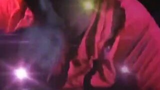 Deepthroat BBC In Black Light Unexpected Nutt