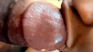 Ebony Milf Sucks The Prettiest BBC In The World And Begs For Mercy To Be Fucked