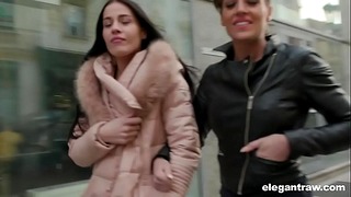 Hot Local Babes Take This BBC Tourist On An Anal Ride