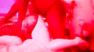 Lotus Takes Rough Anal Fucking By BBC In Red