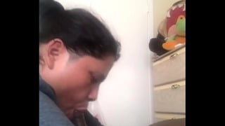 Mature Latina Sucking Teen BBC Pt.2