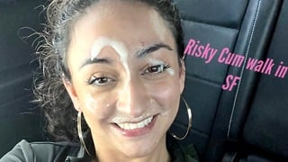 Risky Car Bj In Sf Leads To A Public Cum Walk