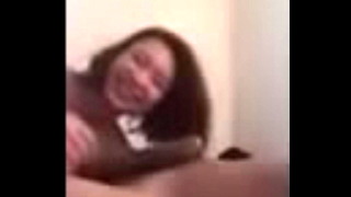 Sexy Amateur Asian Sucks Huge BBC And Gets A Mouth Full Of Cum!