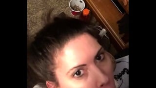 Sucking BBC Cum