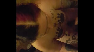 Tattooed PAWG Blowbunny Drains BBC For Thick Facial