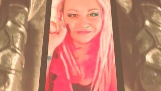 The Cute Shemale Wants To Watch You Suck On Your First BBC And Gag On It