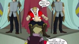 Throbbing Hood Robbing Hood BBC Interracial Porn Parody