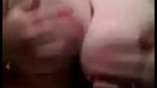 Titty Play With BBC Dildo/BBW Loves To Play With Her Titties