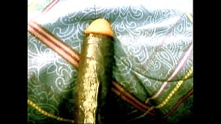 White BBW Wife BBC Black Dildo Masturbation