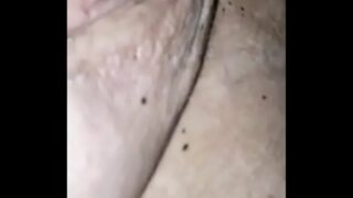 White Pierced Shaved Pussy Takes Creampie From BBC