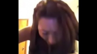 White Woman Gets A Very Rough Face Fuck From A Black Dick