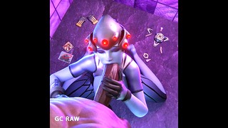 Widowmaker Deepthroat In A Nightclub. Overwatch . BBC