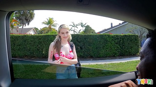 Yngr – Petite Kimberly Snow Tries A BBC For The First Time
