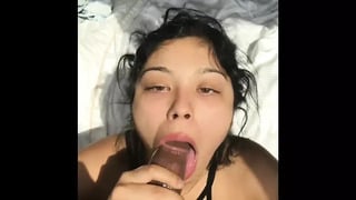 Amateur Latina BBC Blowjob