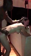 Beautiful Milf takes a bbc at a lockdown party