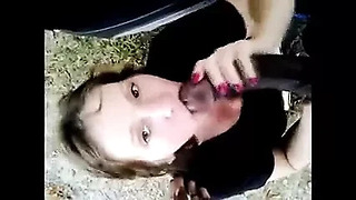 Slut Wife Takes BBC Outdoor