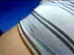 White Slut gets BBC cream pie in public