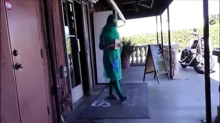 Nadia Doing BBC in Gloryhole