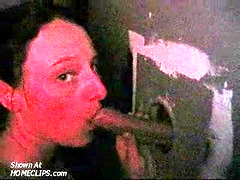 Gloryhole sucking BBC