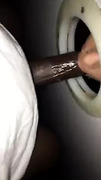 Gloryhole Wife Sucking BBC