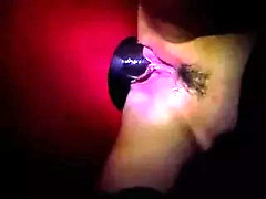 Wife bbc creampie at gloryhole