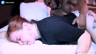 spot light – real orgasm – redhead has intense orgasm on BBC
