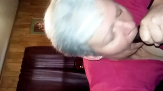 Granny BBC Blowjob