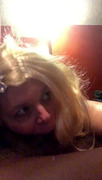 Sexy blonde blowjob sucks BBC